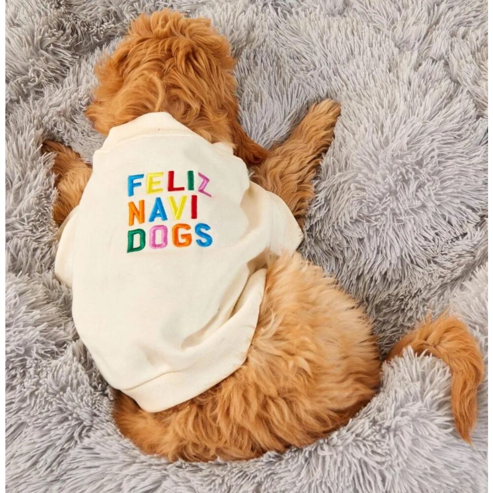 Felix Navi Dogs Pullover - Size Medium - NWOT